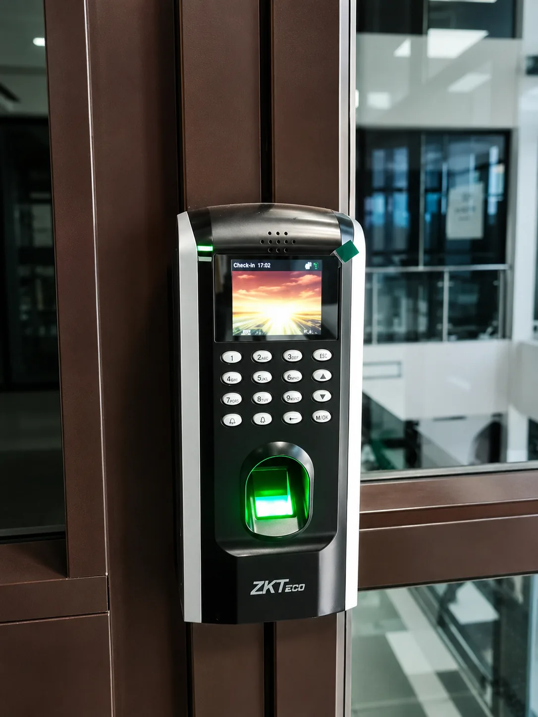 Biometric access control system installed by Artem Solutions