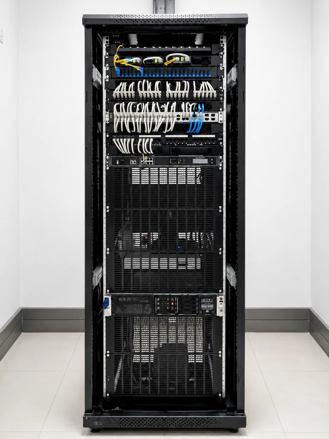 Enterprise network and server infrastructure implemented by Artem Solutions.